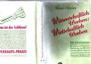 Wissenschchaftlich Werben : Wirtschaftlich Werben - mit SU