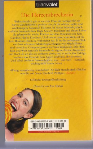 gebrauchtes Buch – Phillips, Susan Elizabeth – Die Herzensbrecherin