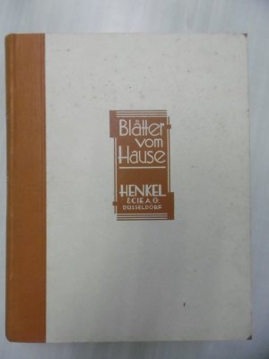 "Blätter vom Hause Henkel" Sammelband kompl. Jahrg. 1934