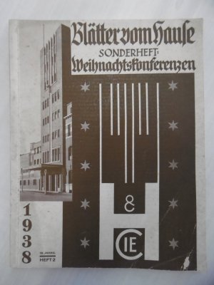 "Blätter vom Hause Henkel" Sonderheft Weihnachtskonferenzen1938