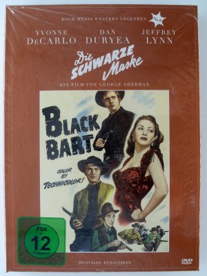 neuer Film – George Sherman – Die schwarze Maske - Western Legenden, Postkutschenräuber - Dan Duryea, Yvonne DeCarlo