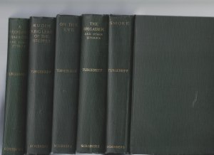 The Novels and Stories of Ivan Turgenieff (14 Bd. v. 1907-1921)