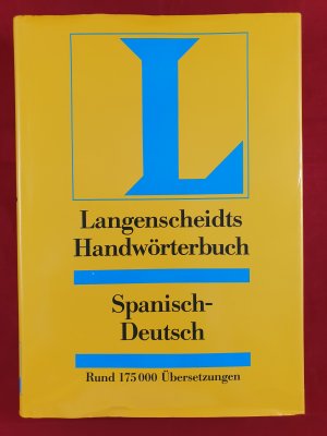 Langenscheidts Handwörterbuch Spanisch-Deutsch