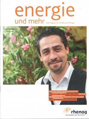 gebrauchtes Buch – Schäfer, Brigitte  – Energie und mehr - Das Magazin für Kunden der Rhenag Ausgabe September 2015 Nr. 02 / Topthema: Feine sizilianische Küche