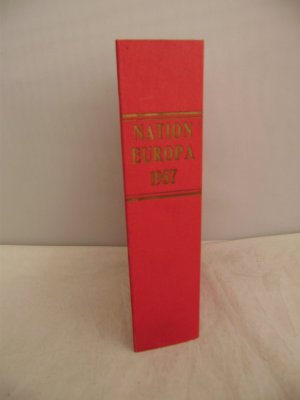 Nation Europa, VII. Jahrgang., komplett im Ordner, 1957