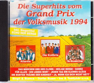 gebrauchter Tonträger – diverse – Die Superhits vom Grand Prix der Volksmusik 1994