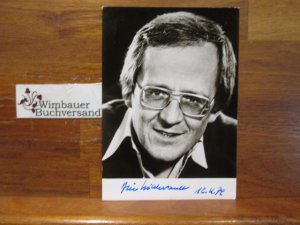 Original Autogramm Dieter Hildebrandt (1927-2013) /// Autogramm Autograph signiert signed signee