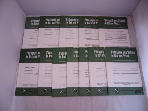 Pädagogik und Schule in Ost und West. Zeitschrift der Lehrervereinigung Düsseldorf 16. Jahrgang komplett 1968