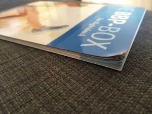 gebrauchtes Buch – Margit Rüdiger – Die BBP-Box - Bauch, Beine, Po: 40 Übungskarten und Begleitbuch
