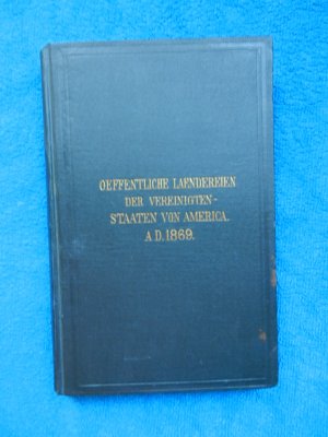 Bericht des Commissär des General - Land - Amtes an den Minister des Inneren f.d. Jahr 1869...