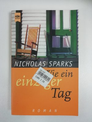 gebrauchtes Buch – Nicholas Sparks – Wie ein einziger Tag