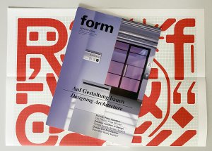 gebrauchtes Buch – form Special Issue No. 228 /  Oktober 2009 Auf Gestaltung bauen