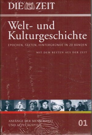 gebrauchtes Buch – Die ZEIT. Welt- und Kulturgeschichte, Bd.1 : Anfänge der Menschheit und Altes Ägypten