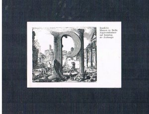 gebrauchtes Buch – Die Staatlichen Museen zu Berlin geben sich die Ehre, Sie zur Eröffnung der Ausstellung "Rom in Ansischten" von Giovanni Battista Piranesi am 24. Februar 1972 (...) einzuladen. Dr. Hans Ebert.