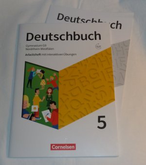 Nordrhein-Westfalen Deutschbuch Gymnasium Schuljahr: Arbeitsheft mit Lösungen Neue Ausgabe 7 