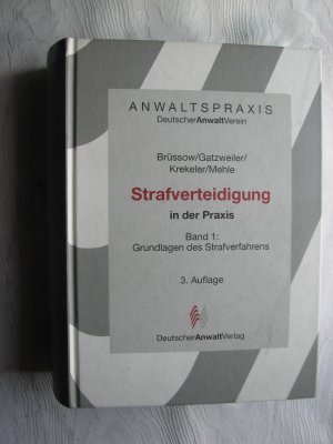 Strafverteidigung in der Praxis - Band 1 Grundlagen des Strafverfahrens