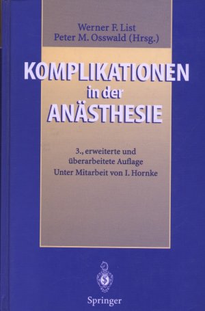 Komplikationen in der Anästhesie