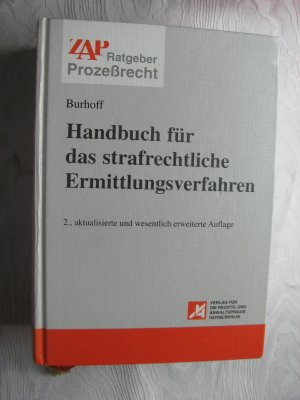 Handbuch für das strafrechtliche Ermittlungsverfahren - ohne CD - ROM