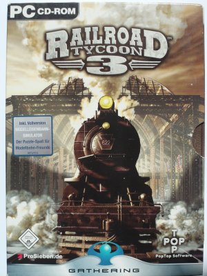 Railroad Tycoon 3 - Eisenbahn Simulation, Kampagne, Börse, Dampflok, Multiplayer