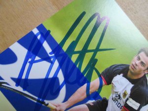 gebrauchtes Buch – Philipp Zeller – Original Autogramm Philipp Zeller Hockey /// Autogramm Autograph signiert signed signee