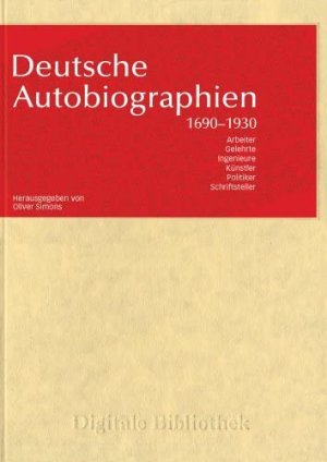 gebrauchtes Buch – Deutsche Autobiographien (PC+MAC)