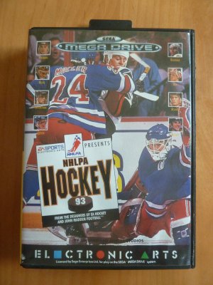 gebrauchtes Spiel – SEGA MEGA DRIVE "NHLPA HOCKEY", 1992, Top