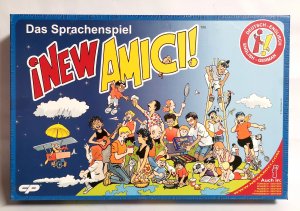 New Amici Deutsch-English Sprachlernspiel 2008 Californian Products - ab 8 Jahren - für 1 - 4 Spieler - Spieldauer ca 45 Minuten