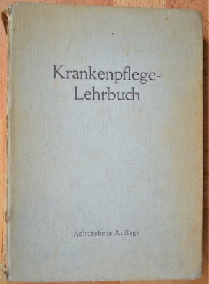 antiquarisches Buch – Hagen; Hübner; Kress v.; Neubert – Krankenpflege - Lehrbuch