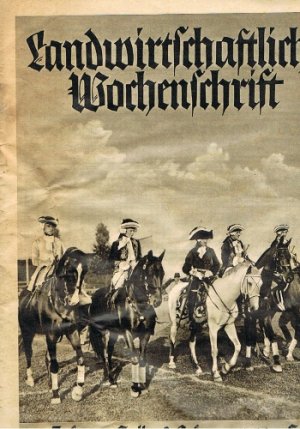 Landwirtschaftliche Wochenschrift zugleich Amtsblatt der Landwirtschaftskammern für die Prov. Sachsen u. Anhalt; 3 Stück