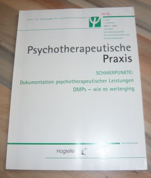 gebrauchtes Buch – Organ der Vereinigung der Kassenpsychotherapeuten – Psychotherapeutische Praxis - Heft 4 / 2002