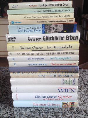 23 Bände, davon 7 signiert): Gut geraten, lieber Leser. - Ein unterhaltsamer Quiz für Bücherfreunde; Des Pudels Kern. - Das Beste vom Literatur-Detektiv […]