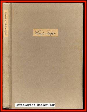 antiquarisches Buch – Wilhelm Schäfer – Die Biberburg. Privatdruck. antiquarisches Buch – Wilhelm Schäfer – Die Biberburg. Privatdruck.
