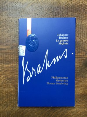 gebrauchter Tonträger – Johannes Brahms - Le quattro Sinfonie