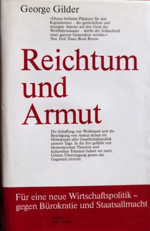 gebrauchtes Buch – George Gilder – Reichtum und Armut