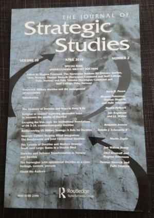 gebrauchtes Buch – The journal of strategic studies Vol 39, Number 2 (April 2016)