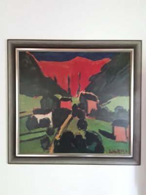 Karl SCHMIDT-ROTTLUFF, Norwegische Landschaft ( 1911 )