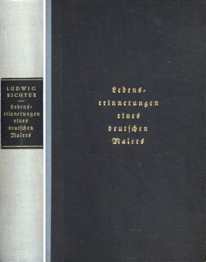 antiquarisches Buch – Ludwig Richter – Lebenserinnerungen eines deutschen Malers