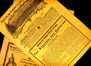 antiquarisches Buch – Alexander von Humboldt /- klicken Sie bitte rechts auf :"mehr Info >>" – "Die Lebenskraft oder der Rhodische Genius" in: "Naturwissenschaftliche Wochenschrift" 1919