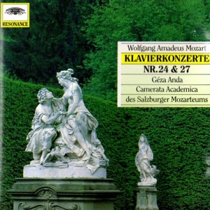 gebrauchter Tonträger – Wolfgang Amadeus Mozart - Géza Anda - Camerata Academica des Salzburger Mozarteums – Klavierkonzerte Nr. 24 & 27