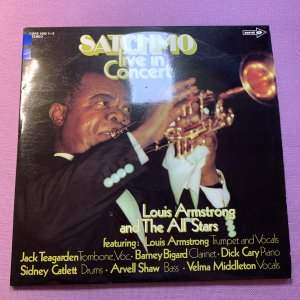 gebrauchter Tonträger – Louis Armstrong and The All Stars – Satchmo Live in Concert