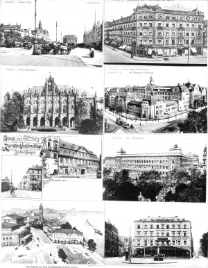 gebrauchtes Buch – Dresden vor 1945 - Historische Aufnahmen (Set von 21 Fotos)