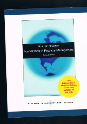 Foundations of Financial Management Thirteenth Edition