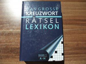 Das grosse Kreuzworträtsellexikon, in zwei Bänden, Band 1 und Band 2