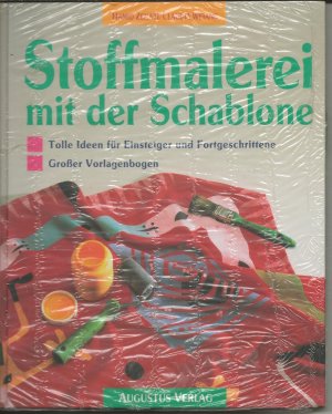 Stoffmalerei mit der Schablone