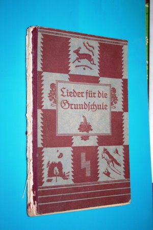 antiquarisches Buch – Hans Gansser  – Lieder für die Grundschule (Mit den 20 Kernliedern des Reichserziehungsministeriums 1939)