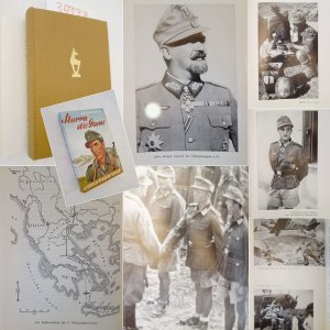 Hurra die Gams! Ein Gedenkbuch für die Soldaten der 5. Gebirgsdivision von Julius Ringel (General der Gebirgstruppen a.D.), bearbeitet von Fritz Weber. Mit 49 Spielzeiten * mit O r i g i n a l - S c h u t z u m s c h l a g