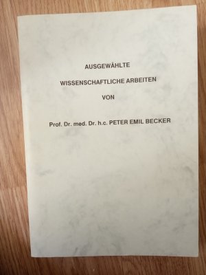 Ausgewählte wissenschaftliche Arbeiten