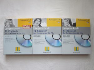 Langenscheidt T1 Textübersetzer - Professional 5.0 (1.) Englisch + 2.) Spanisch + 3.) Russisch)