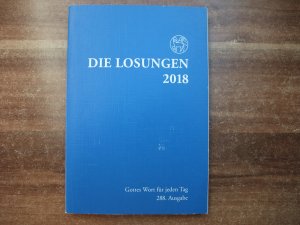 Die Losungen 2018. Deutschland / Losungen 2018 - Normalausgabe