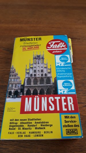 gebrauchtes Buch – Münster Falk Plan Stadtplan 1982/83